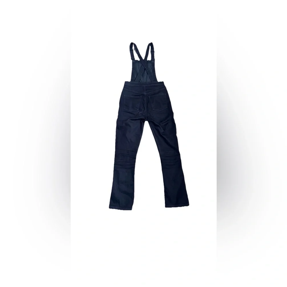Madewell Black Denim Overall Jumpsuit XS Adjustablestraps Casual Streetwear Y2K - Picture 3 of 12